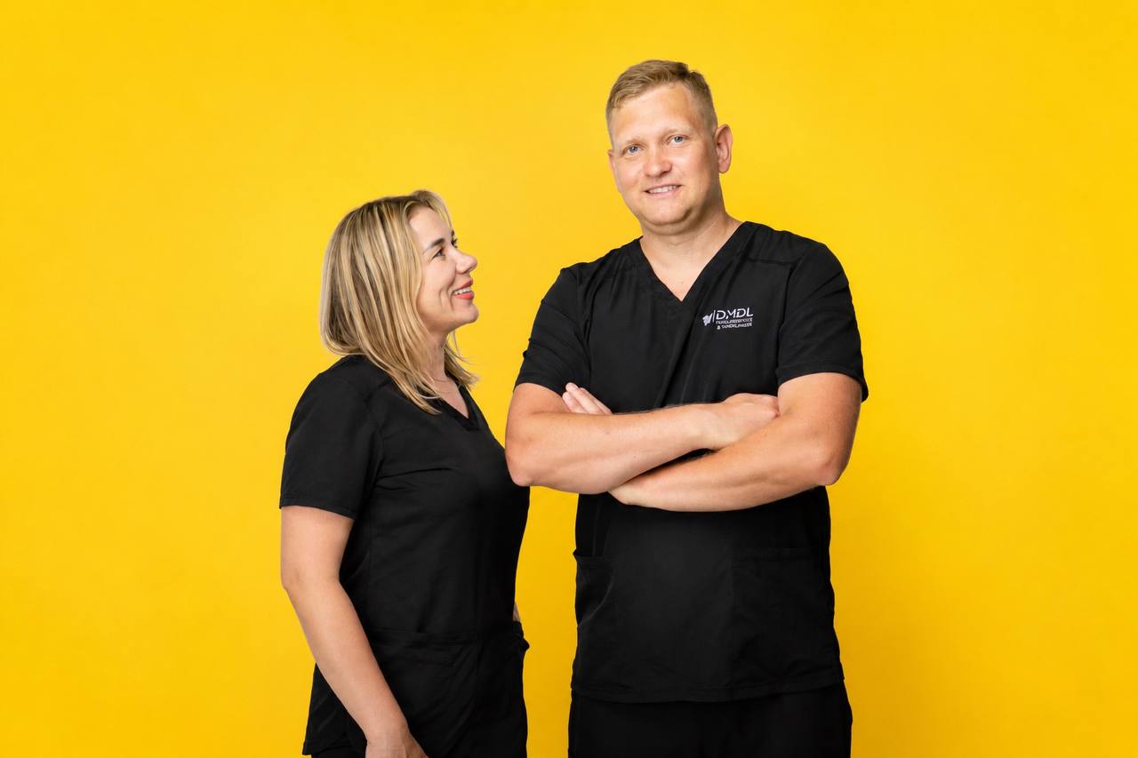 Experienced dentist Dr. Dmitrij Chaustovic at DMDL Dental Clinic, Kristiansand.